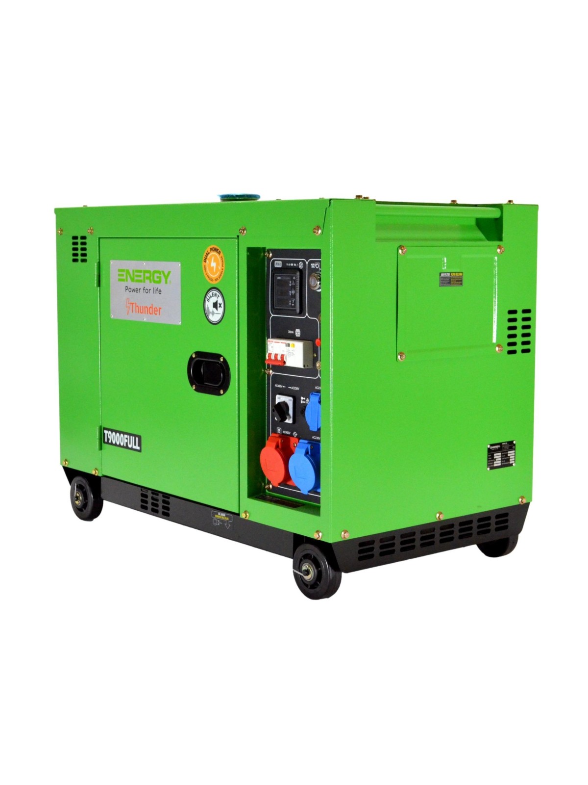 Generador FULL POWER Diesel de 9kVA ENERGY T9000FULL