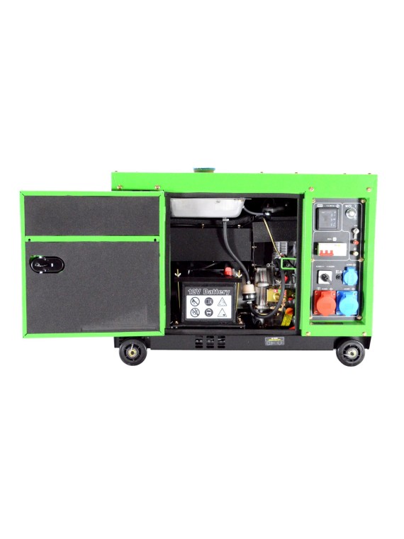Generador FULL POWER Diesel de 9kVA ENERGY T9000FULL