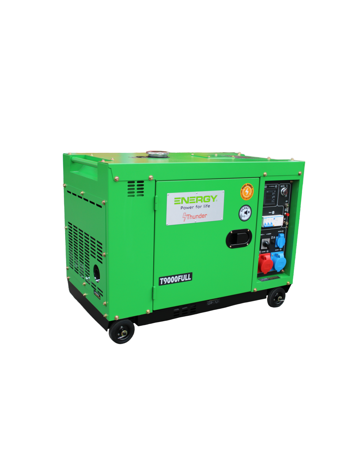 Generador FULL POWER Diesel de 9kVA ENERGY T9000FULL