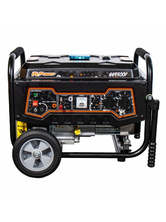 Generador Eléctrico de Gasolina ITCPower GG3300F