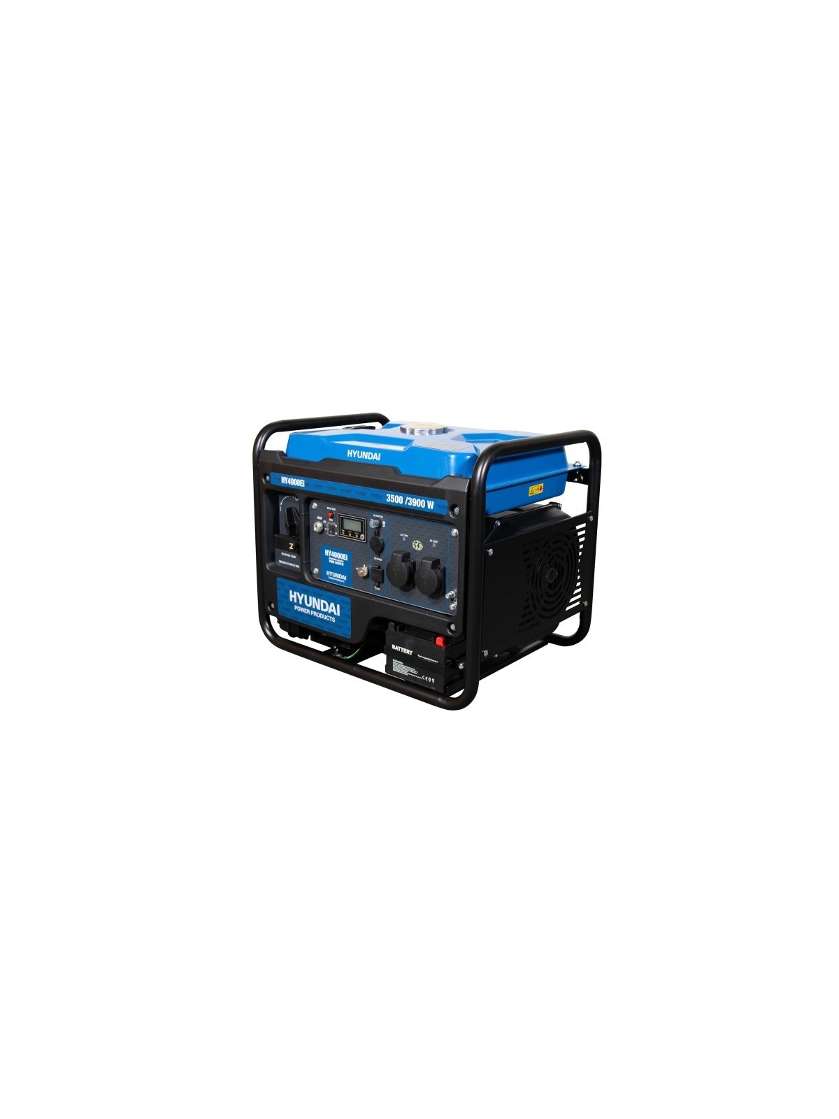 Generador inverter gasolina abierto de 3900W Hyundai - Ademax España