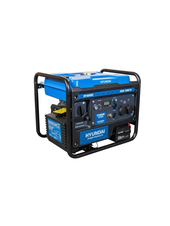 Generador inverter gasolina abierto de 3900W Hyundai - Ademax España