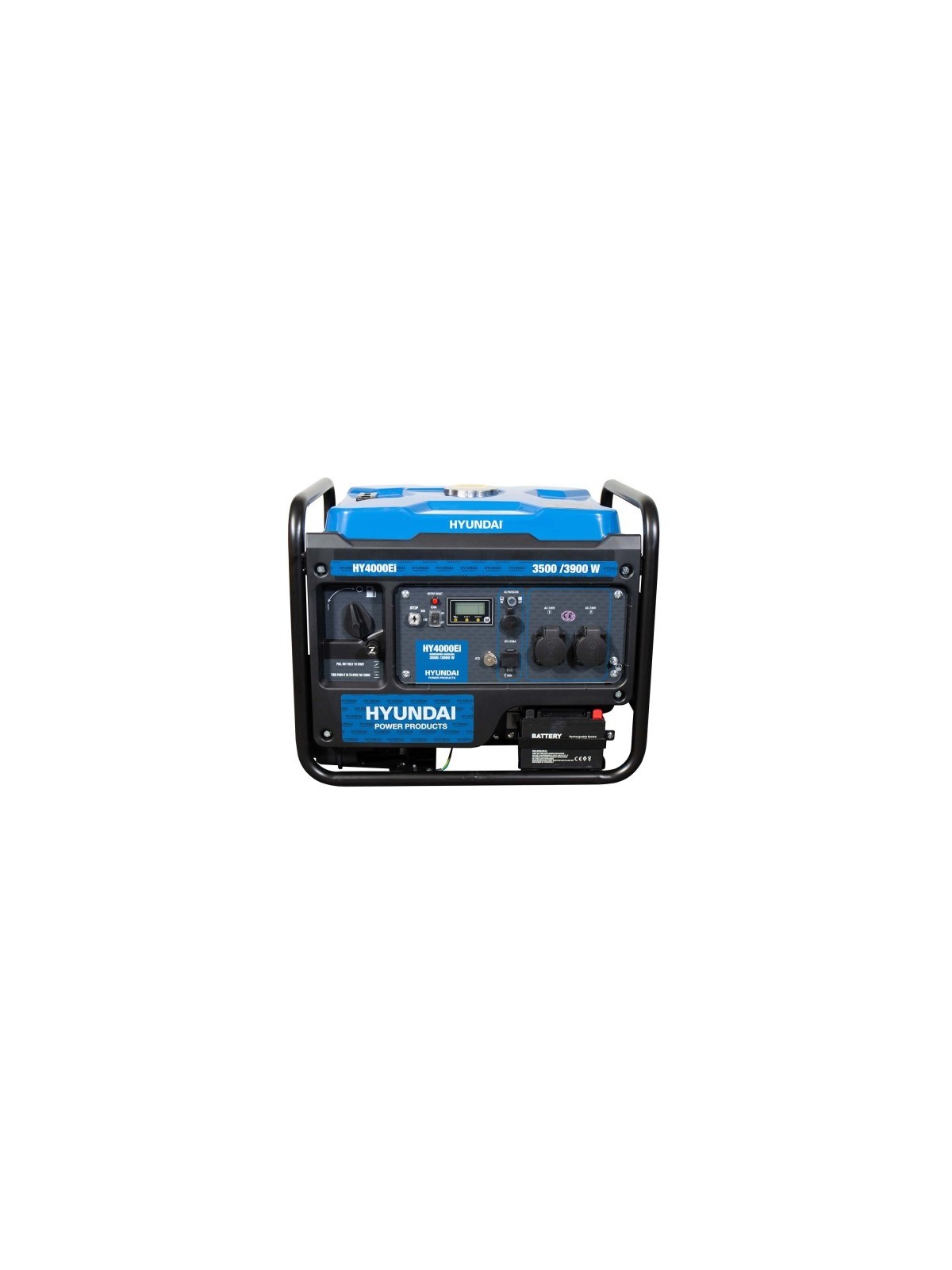 Generador inverter gasolina abierto de 3900W Hyundai - Ademax España