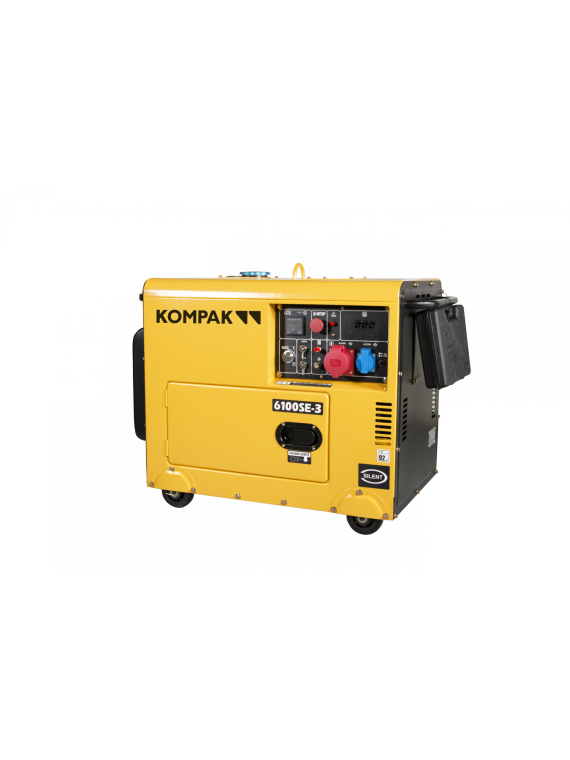 Generador Diésel de 6.9kVA KOMPAK NT-6100SE-3 - Ademax España