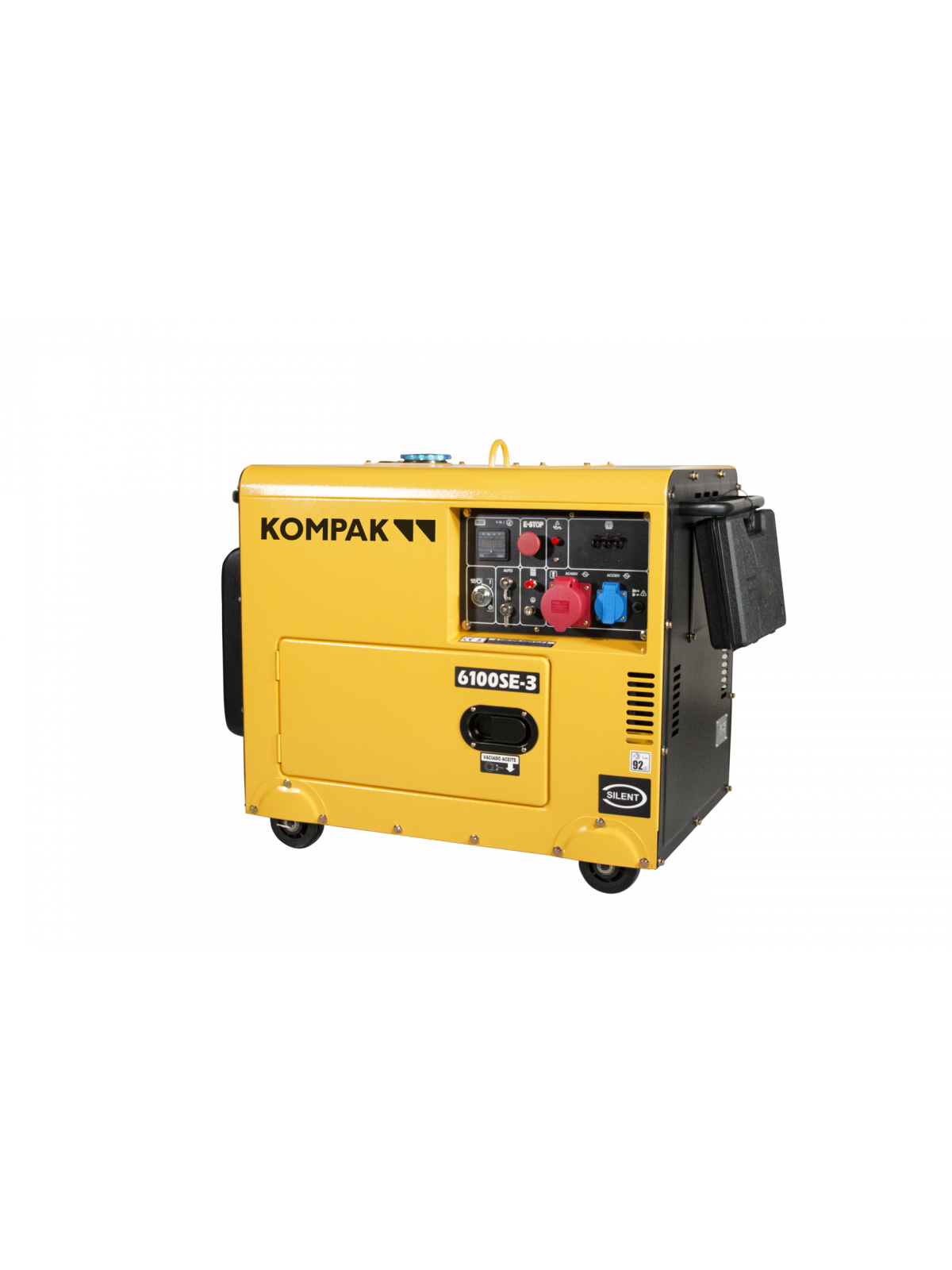 Generador Diésel de 6.9kVA KOMPAK NT-6100SE-3 - Ademax España