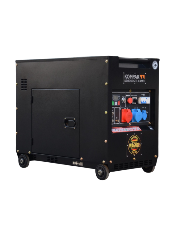 Generador Diésel de 8kVA KOMPAK KD8000SET-CAMO-B - Ademax España