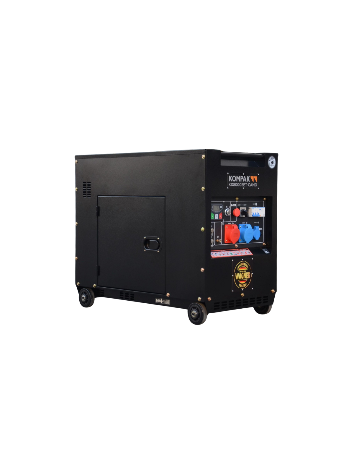 Generador Diésel de 8kVA KOMPAK KD8000SET-CAMO-B - Ademax España