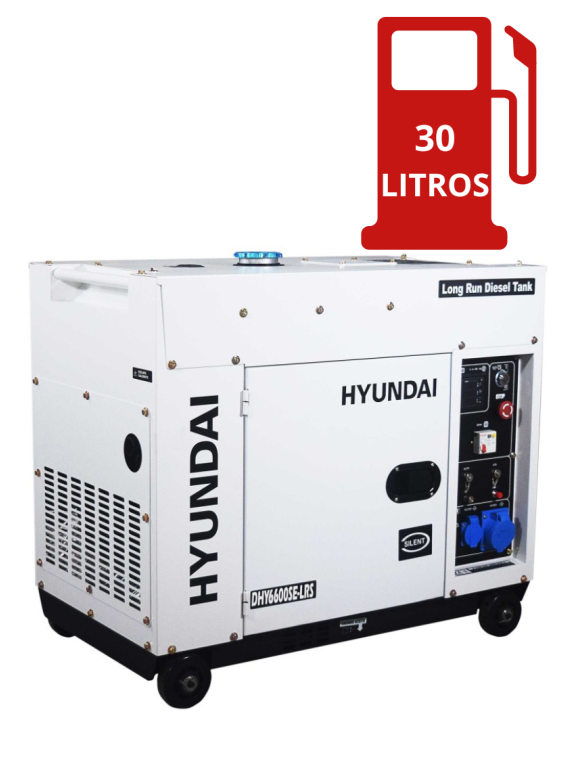 Generador Diesel de 5kW HYUNDAI DHY6600SE - Ademax España