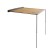 Toldo lateral para coche de VICKYWOOD 140cm Caqui
