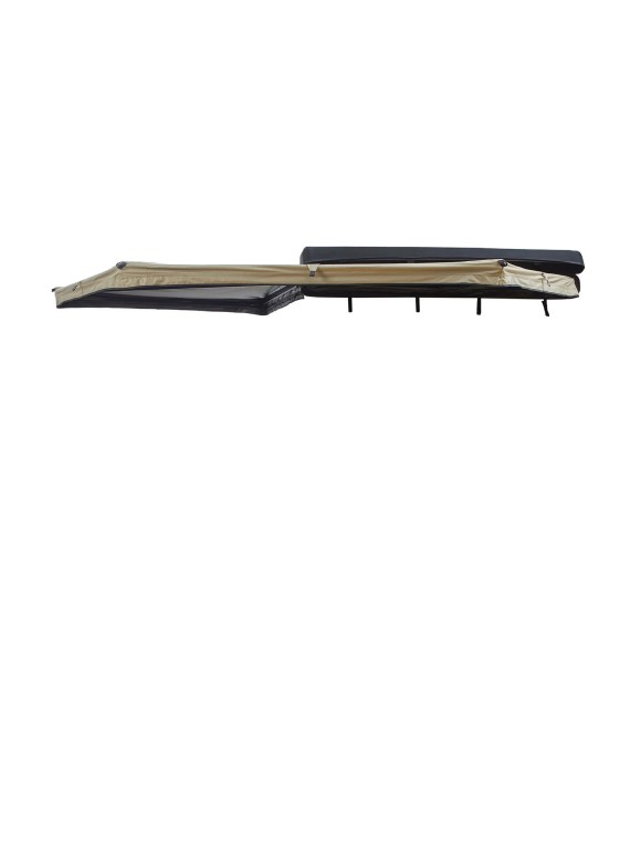 Toldo lateral coche 270° LIGHT LEAF 2m color arena - Ademax España