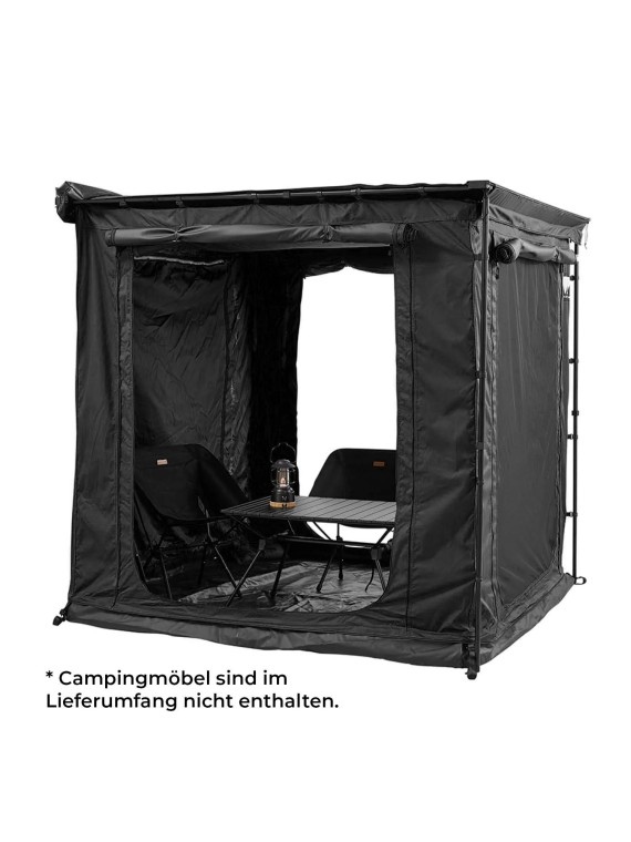 Espacio de tienda para toldo VICKYWOOD negro - Ademax España