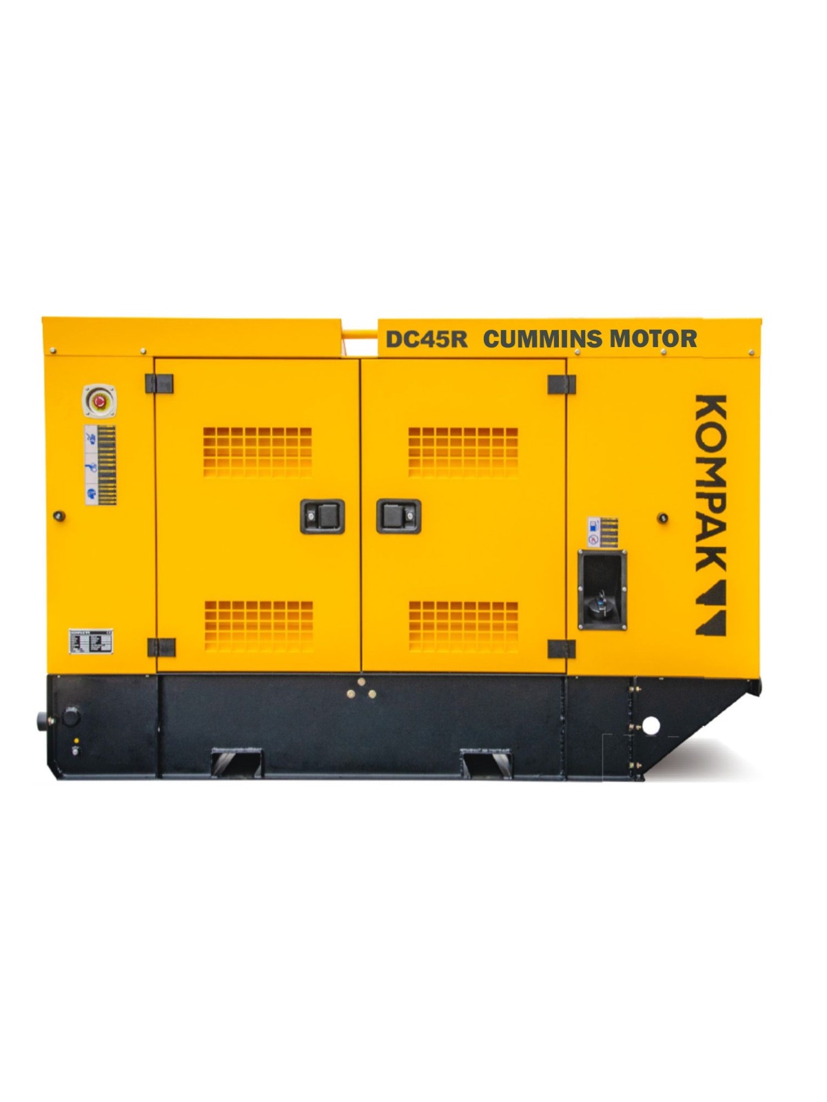 Grupo Electrógeno Insonorizado de 44kVA KOMPAK DC45R - Ademax España