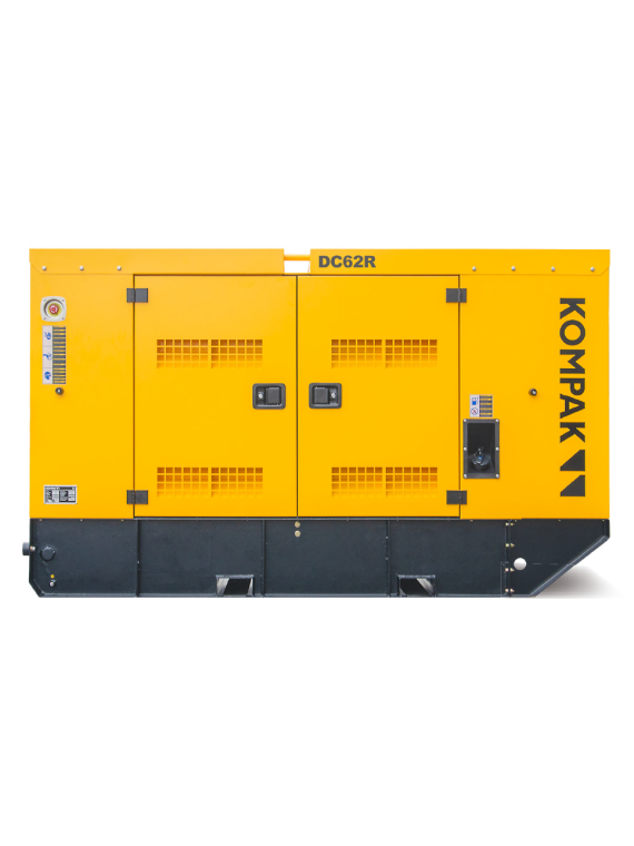 Grupo Electrógeno Insonorizado de 62kVA KOMPAK DC62R - Ademax España