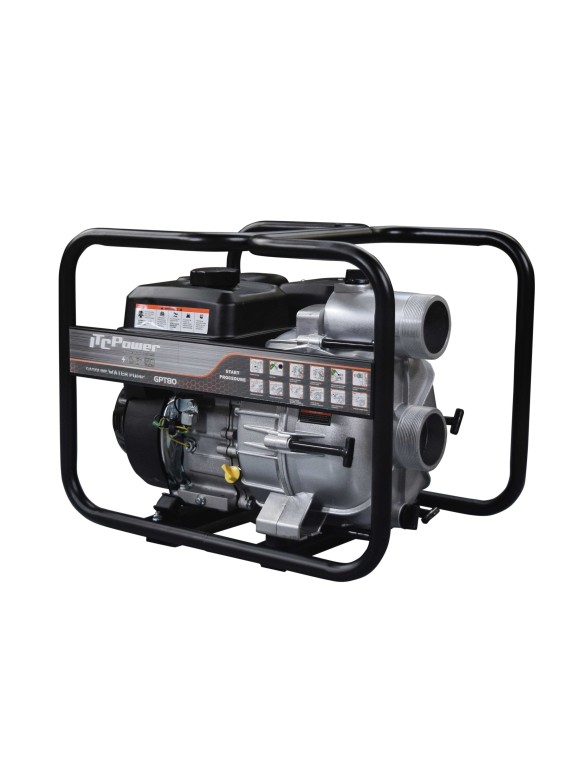 Motobomba Gasolina ITCPower (Aguas Cargadas o Sucias) - Ademax España