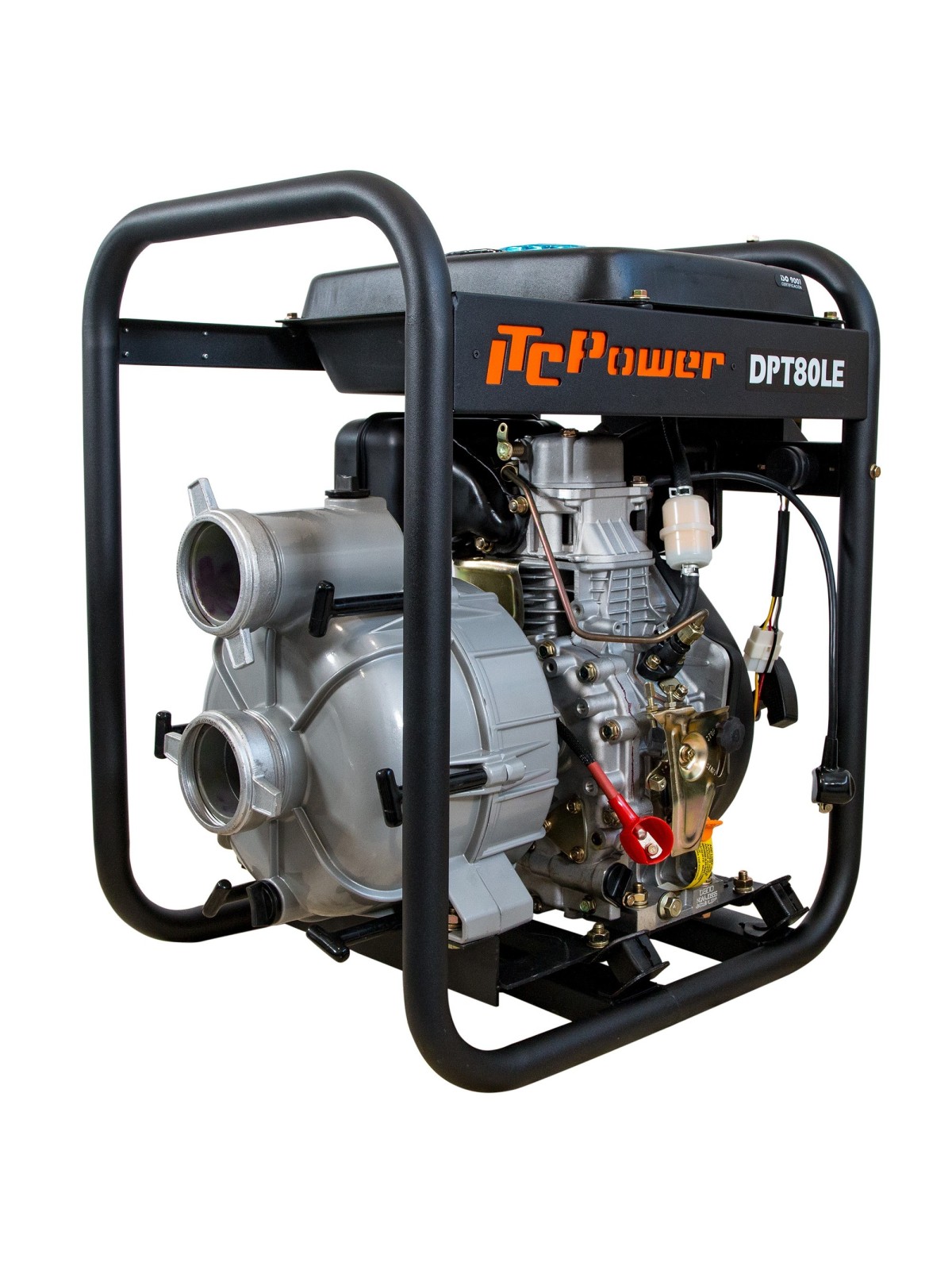Motobomba Diesel ITCPower DPT80LE de (Aguas Cargadas) - Ademax España