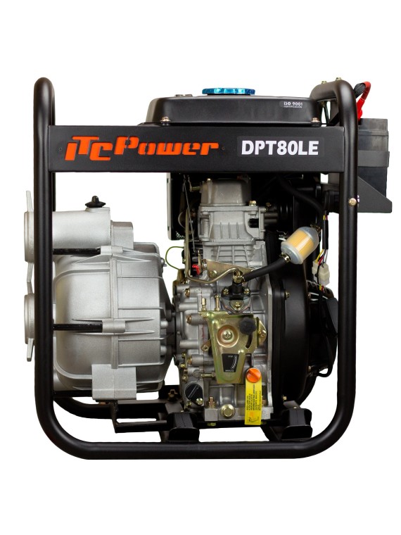 Motobomba Diesel ITCPower DPT80LE de (Aguas Cargadas) - Ademax España