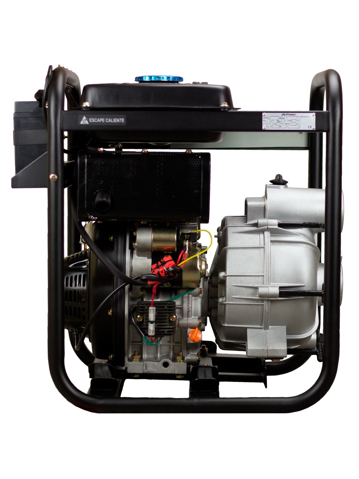 Motobomba Diesel ITCPower DPT80LE de (Aguas Cargadas) - Ademax España
