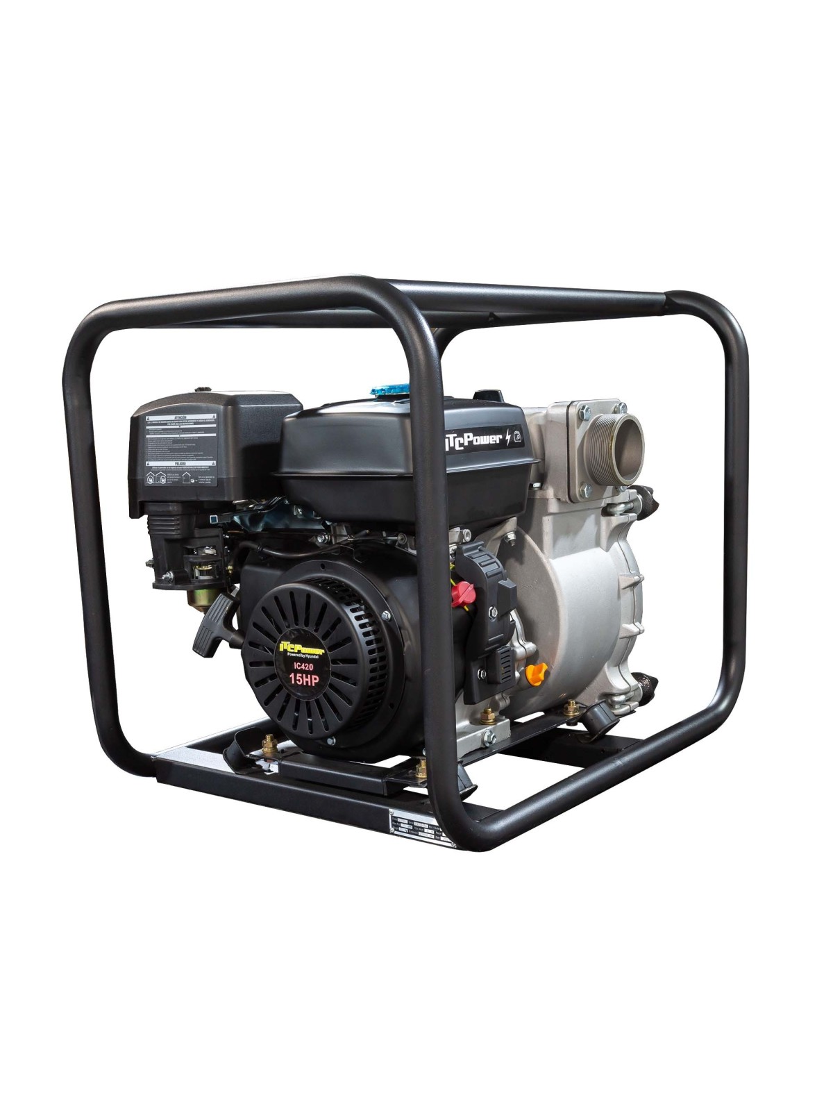 Motobomba de Gasolina Aguas Cargadas ITCPower GTP80X - Ademax España