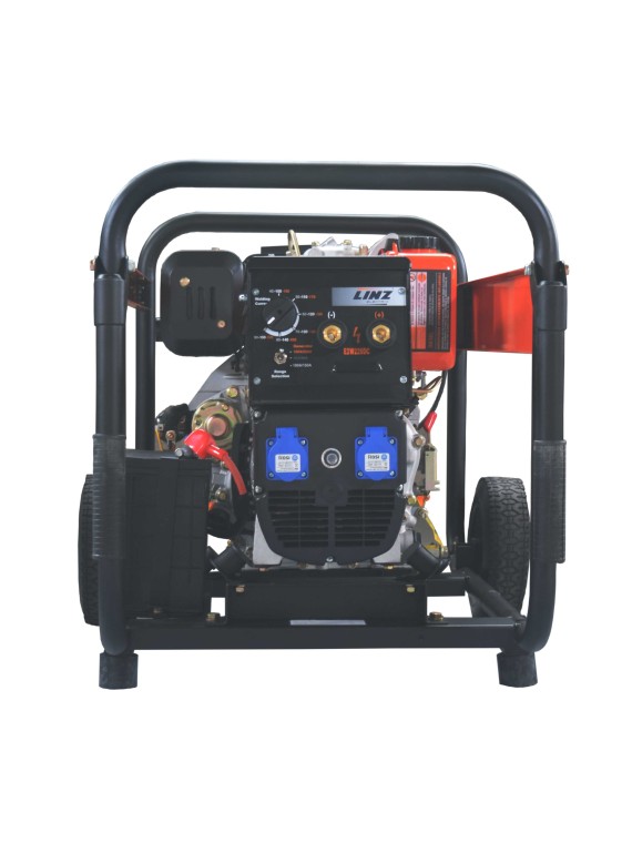 Motosoldadora Diésel ITCPower DGW220E-DC - Ademax España