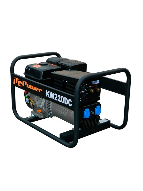 Motosoldadora Trifásica ITCPower con alternador LINZ - Ademax España