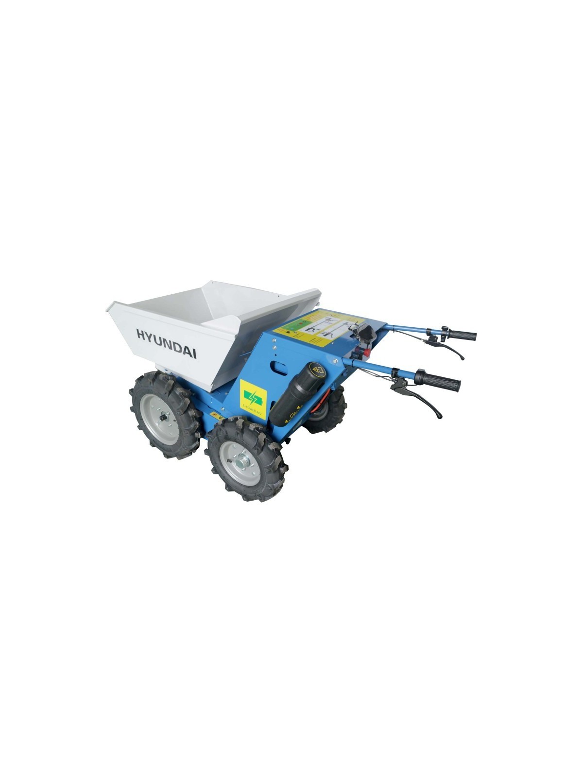 Mini Dumper eléctrico de 300 kg con KOMPAK HYMD250-E - Ademax España