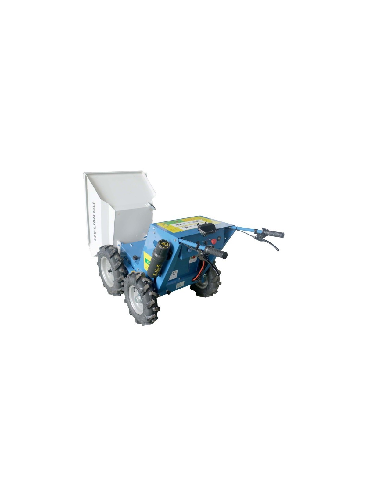 Mini Dumper eléctrico de 300 kg con KOMPAK HYMD250-E - Ademax España