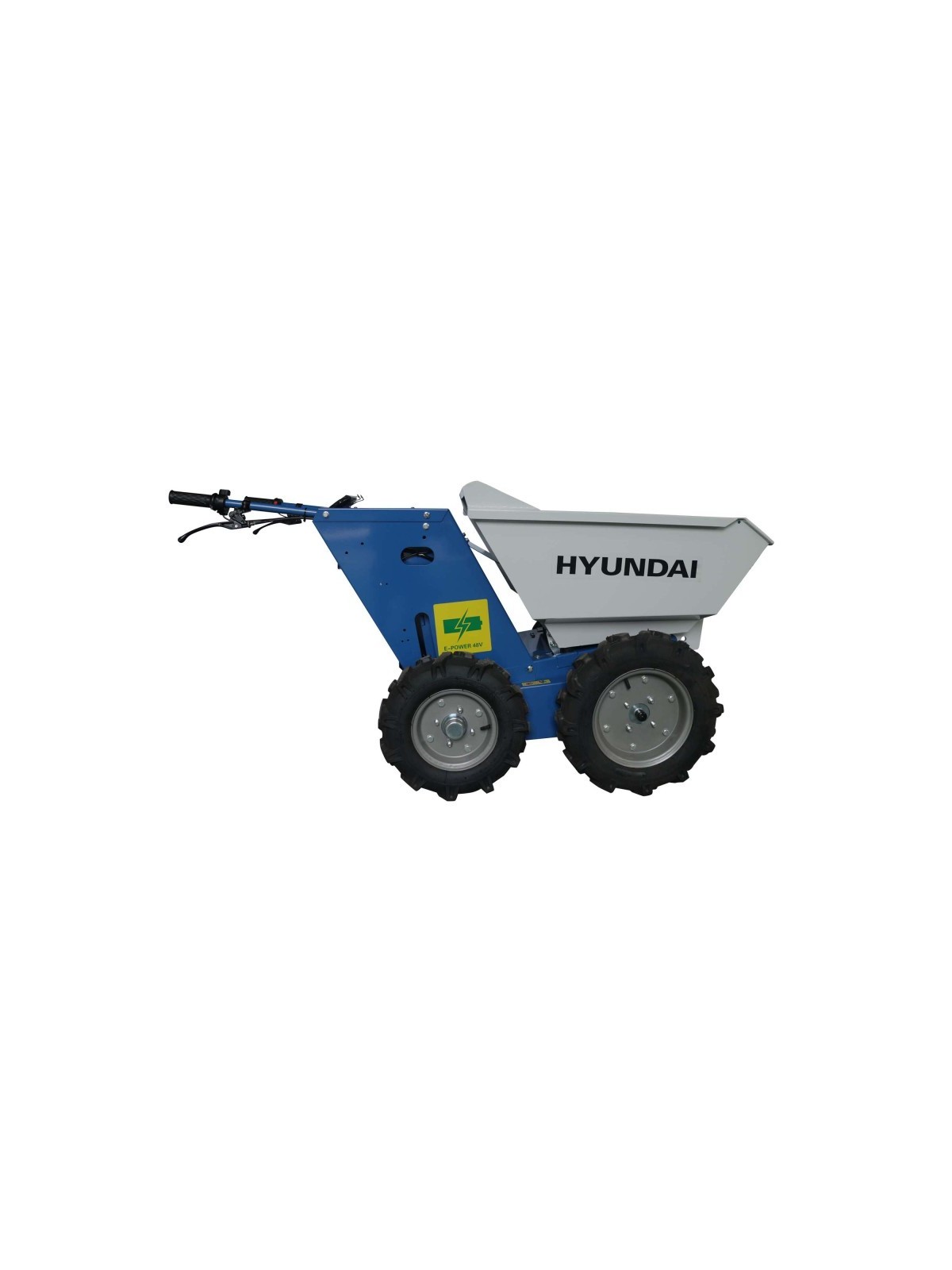 Mini Dumper eléctrico de 300 kg con KOMPAK HYMD250-E - Ademax España