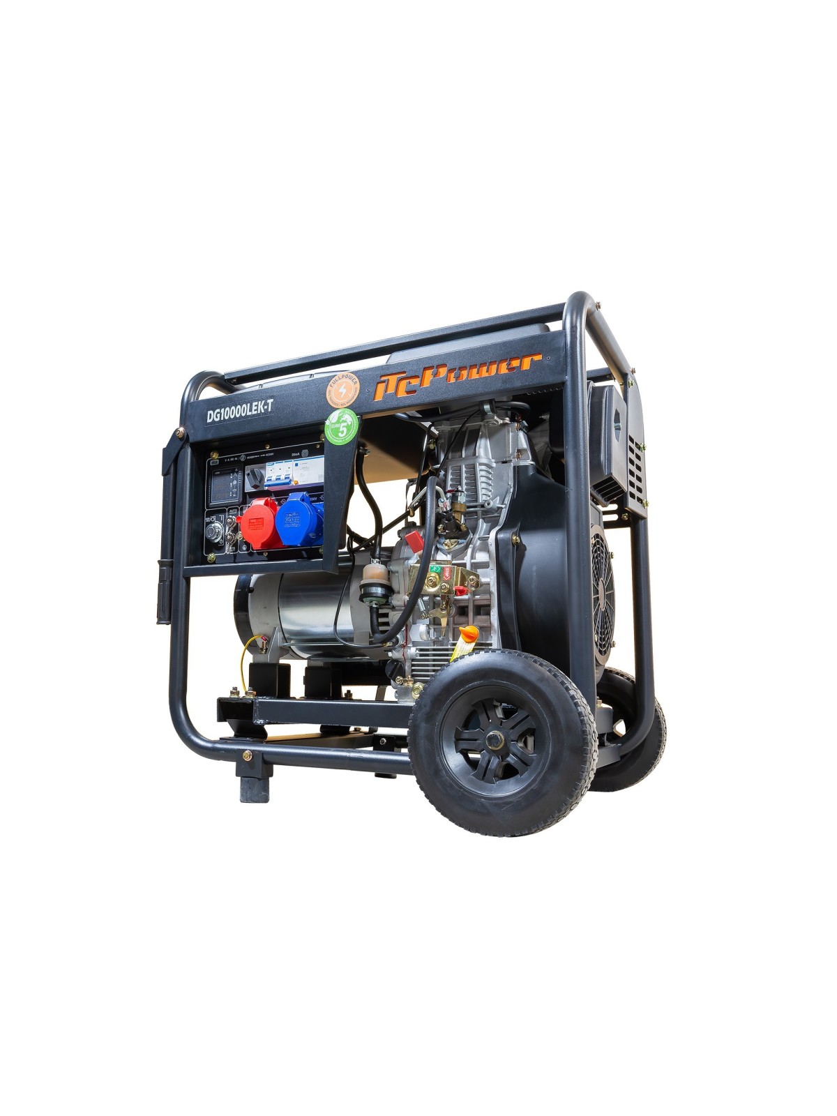 Generador diésel abierto Full Power 10,6kVA ITC Power DG10000LEK-T - Ademax España