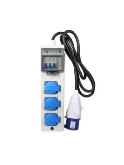 Adaptador distribuidor 230V 32A con cable para generadores ITC POWER Hyundai Kompak Energy