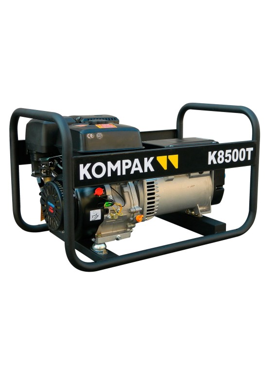 Generador Gasolina alternador LINZ Monofásico KOMPAK K8500 - Ademax España