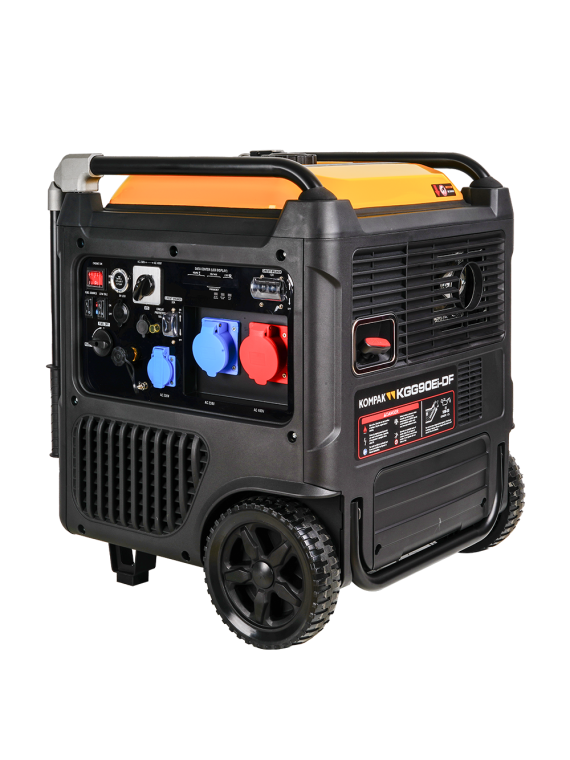 Generador Inverter Full Power de 11kVA KOMPAK KGG90Ei-DF de Gas y Gasolina - Ademax España