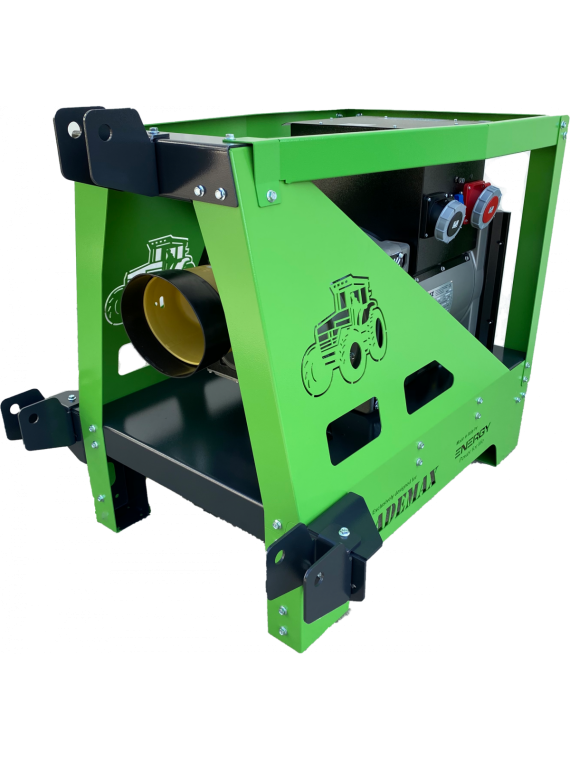 Generador PTO ENERGY ADEY-130TCS de 143 kVA  con regulador de voltaje AVR y protección IP44