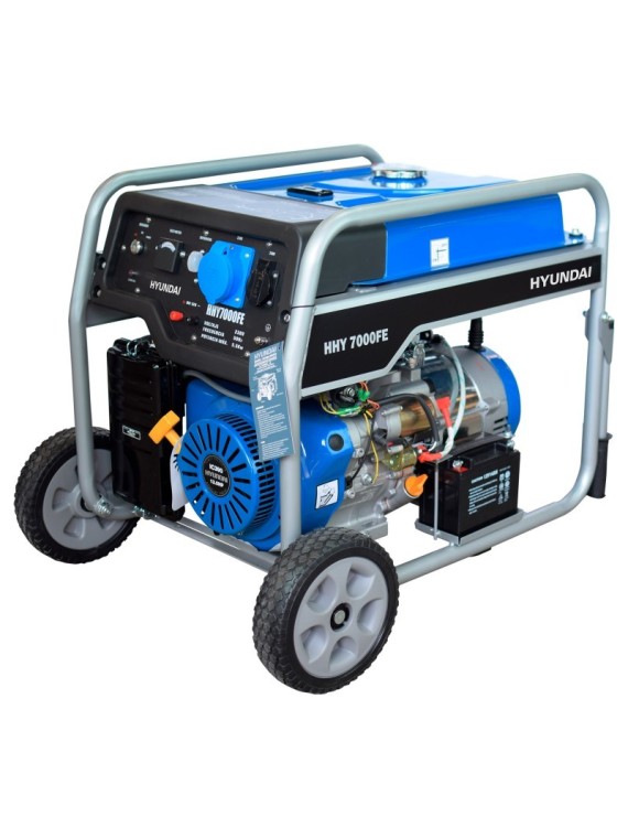 Generador Gasolina de 5,5kW Hyundai HHY7000FEK - Ademax España