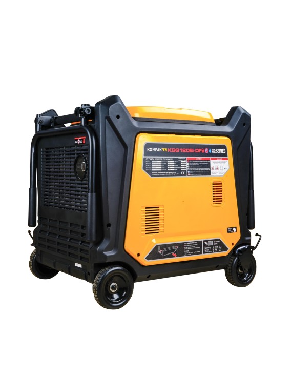 Generador Full Power Inverter de 16KVA KOMPAK KGG120Ei-DF Gas y Gasolina