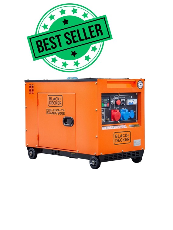 Generador Diésel de 8kVA Black + Decker BXGND79 - Ademax España