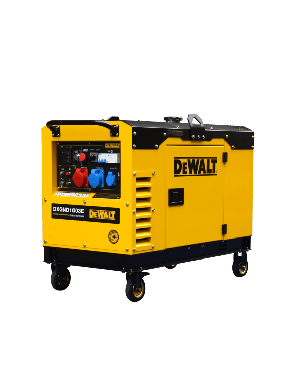 Generador eléctrico diésel Dual Volt Dewalt DXGND1003E 8500W - Ademax España
