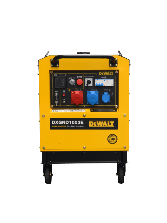 Generador eléctrico diésel Dual Volt Dewalt DXGND1003E 8500W - Ademax España
