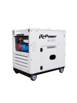 Grupo electrógeno diésel inversor ITC POWER 8,1 kVA 400 V DG9000SEi-T - Ademax España