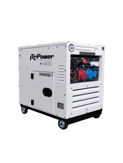 Grupo electrógeno diésel inversor ITC POWER 8,1 kVA 400 V DG9000SEi-T - Ademax España