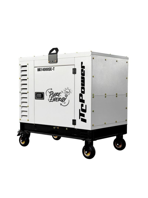 Generador diésel DG14000SE-T de 13,8 kVA de ITC Power