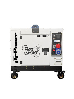 Generador diésel DG14000SE-T de 13,8 kVA de ITC Power