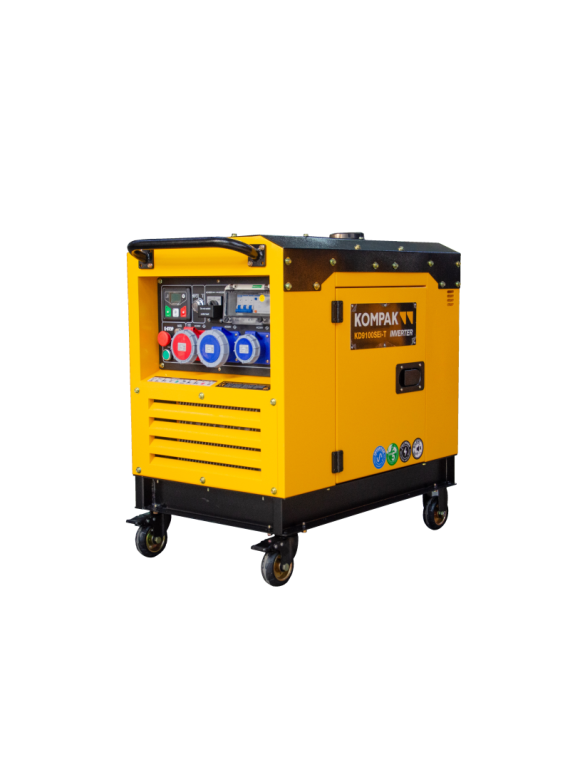 Generador Diésel Inverter KOMPAK de 8,1 kVA KD9100SEi-T