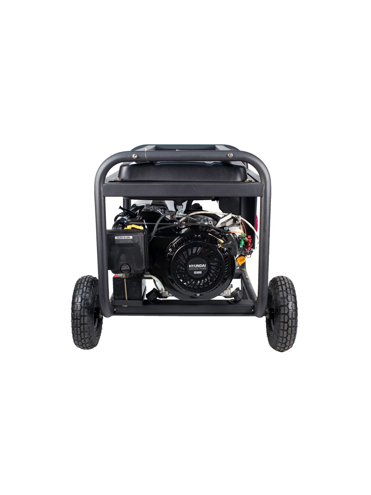 Generador Gasolina de 7.5kVA Trifasico HYUNDAI HY-HY9000LEK-3