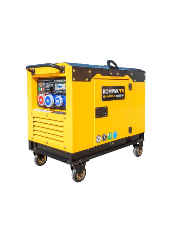 Generador Inverter Diesel KOMPAK 10,6 kVA KD11000SEi-T