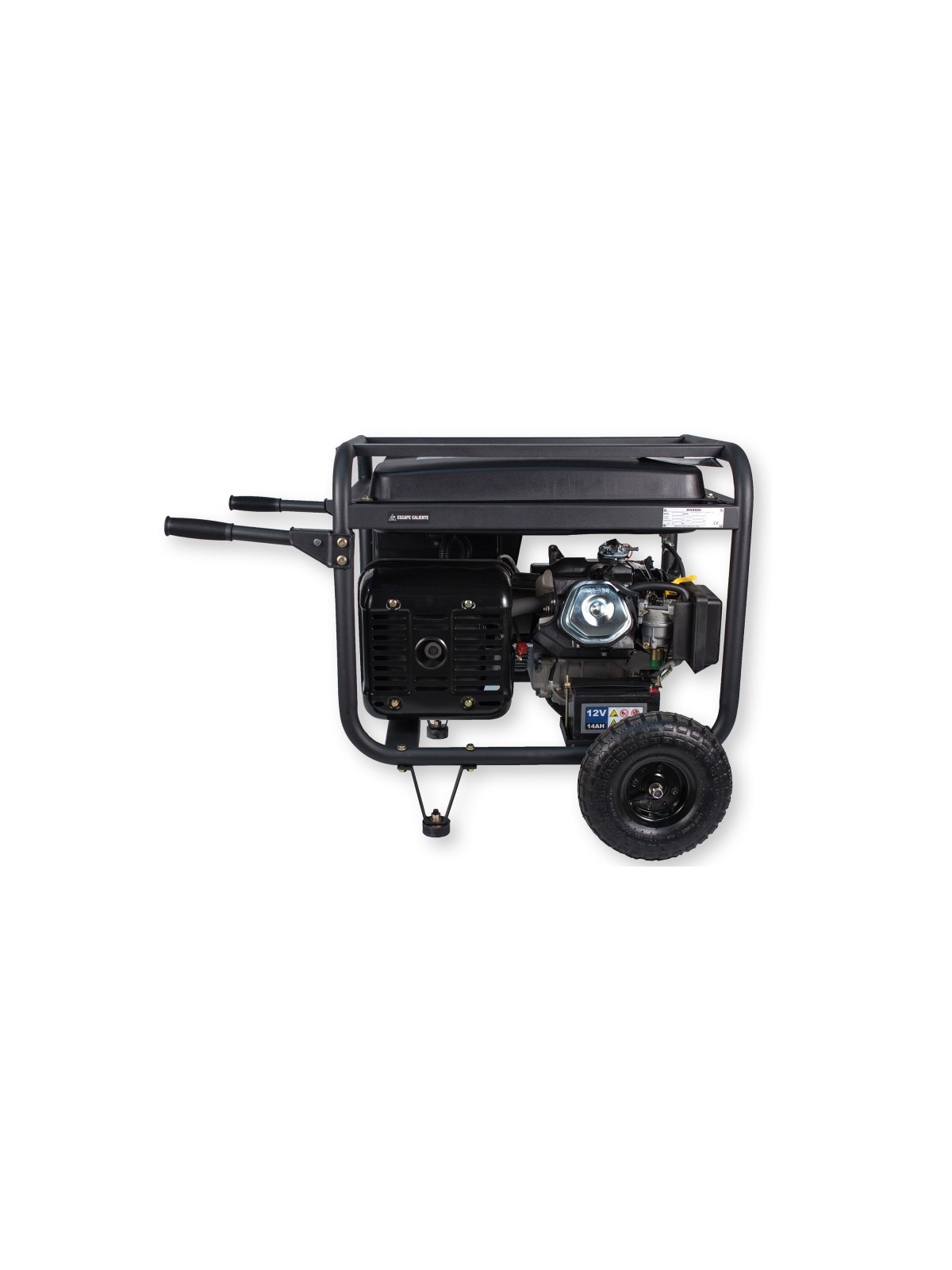 Generador Gasolina de 7.5kVA Trifasico HYUNDAI HY-HY9000LEK-3