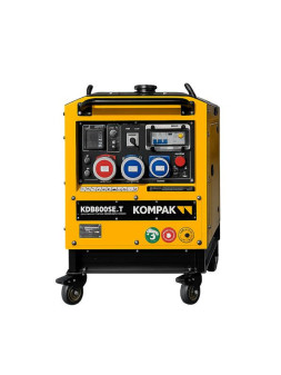 Generador diésel KOMPAK de 7,9 kVA KD8600SE-T