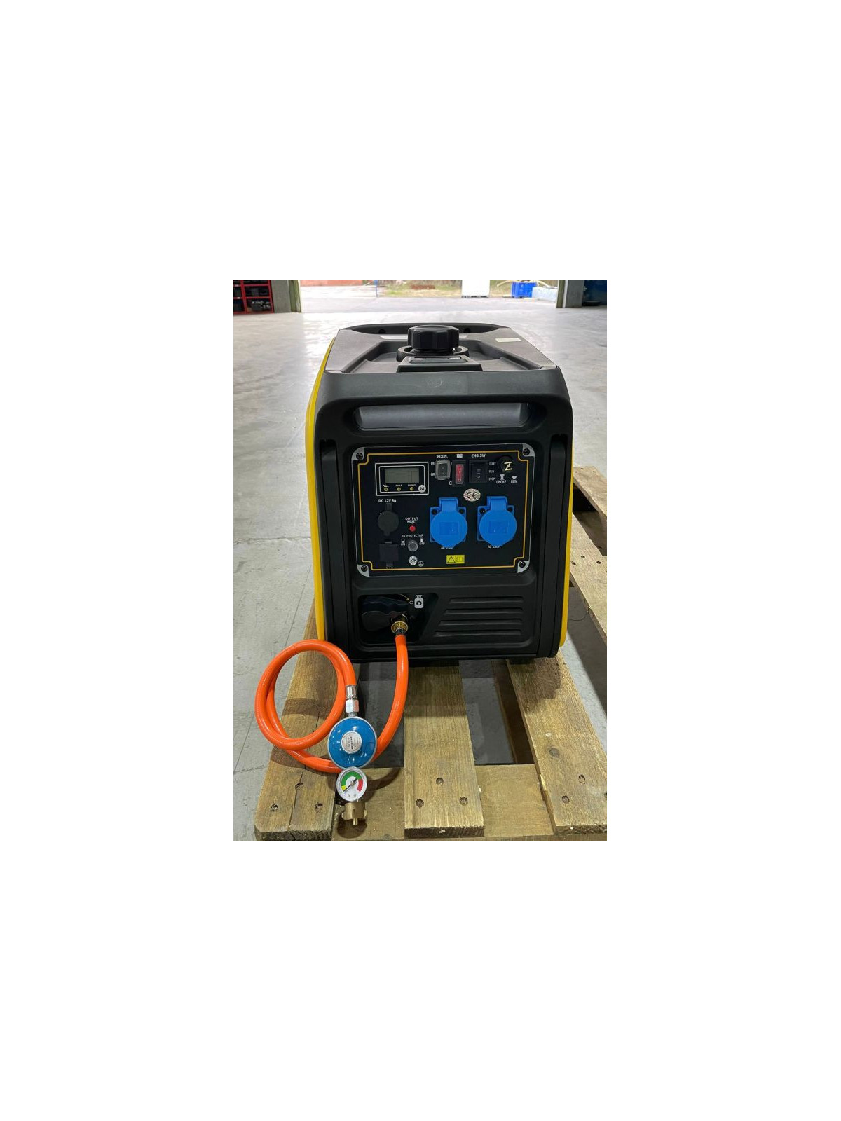 Generador Inverter KOMPAK 3900W Gas y Gasolina KGG39Ei-DF Doble Combustible