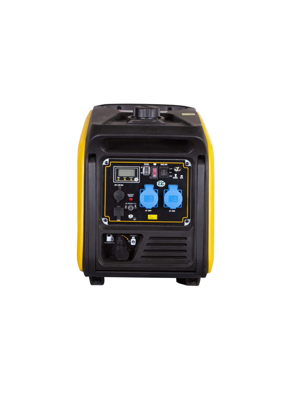 Generador Inverter KOMPAK 3900W Gas y Gasolina KGG39Ei-DF Doble Combustible