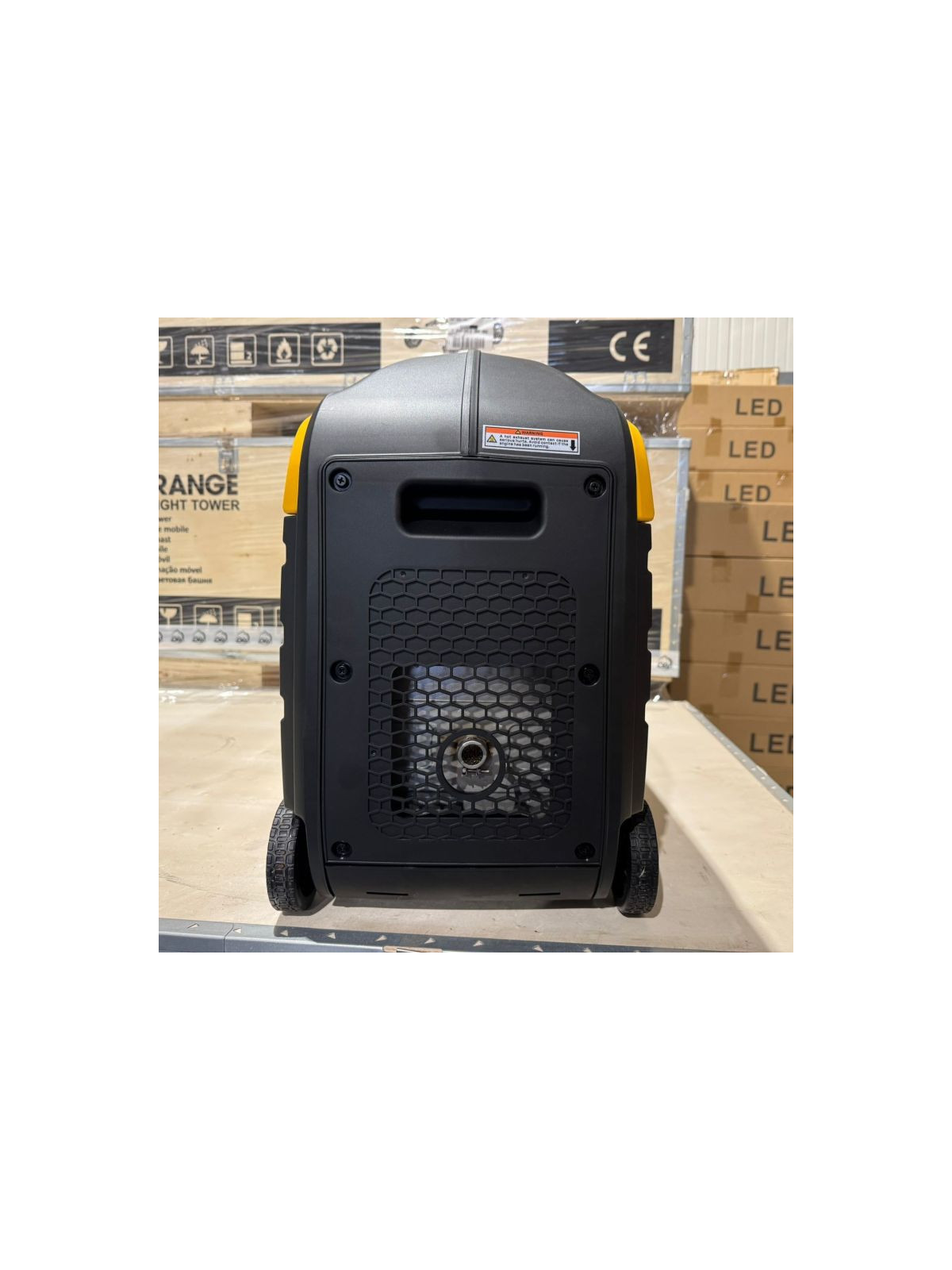 Generador Inverter KOMPAK KGG42Ei-DF de doble combustible a gas y gasolina de 4200 vatios