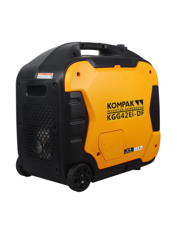 Generador Inverter KOMPAK KGG42Ei-DF de doble combustible a gas y gasolina de 4200 vatios